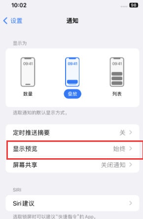 吉阳镇苹果售后维修中心分享iPhone手机收不到通知怎么办 