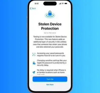 吉阳镇苹果授权维修店分享被盗设备保护功能开启方法 